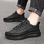 New Springautumn Mens Casual Shoes With Thick Soles - Image 7