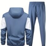 Mens Autumn Winter Two-Piece Hooded Sports Set - Image 6
