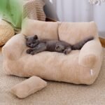 Luxury Cat Bed Sofa Winter Warm Cat Nest Pet Bed For Small Medium Dogs Cats Comfortable Plush Puppy Bed Pet Supplies - Image 7