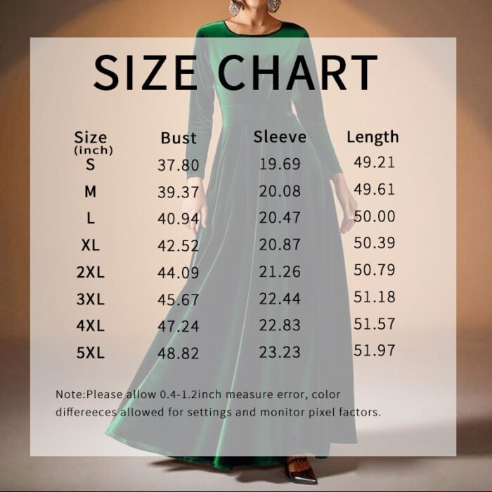 Women's Elegant Velvet Pleated Long Sleeve Cocktail Party Formal Wedding Guest A-Line Maxi Long Dress - Image 2