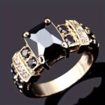 A Stylish Ring Adorned With Multi-colored Square Zircons - Image 2