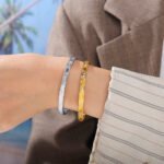 Buckle Bracelet Alloy Open-end Bracelet - Image 7