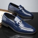 Minimalist British Style Mens Business Leather Shoes - Image 7