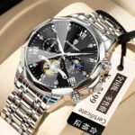Waterproof Multifunctional Trendy High-end Luminous Men's Quartz Watch - Image 8