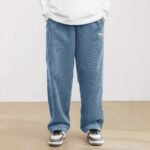Men's Drawstring Trousers Casual Loose-fitting Pockets Straight Pants Sports Clothing - Image 3
