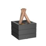 Flame Effect Aromatherapy Humidifier Aroma Diffuser Desktop Usb Plug-in Heavy Fog Humidifier USB Desktop Diffuser With Large Mist Essential Oil Compatible 7-Color LED Light - Image 6