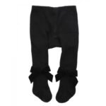 Springautumn Velvet Bow Baby Tights - Image 6
