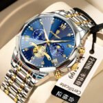 Waterproof Multifunctional Trendy High-end Luminous Men's Quartz Watch - Image 4