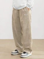 Men's Drawstring Trousers Casual Loose-fitting Pockets Straight Pants Sports Clothing - Image 7