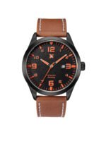 Mens Quartz Watch With A Leather Strap Large Dial And Calendar - Image 6