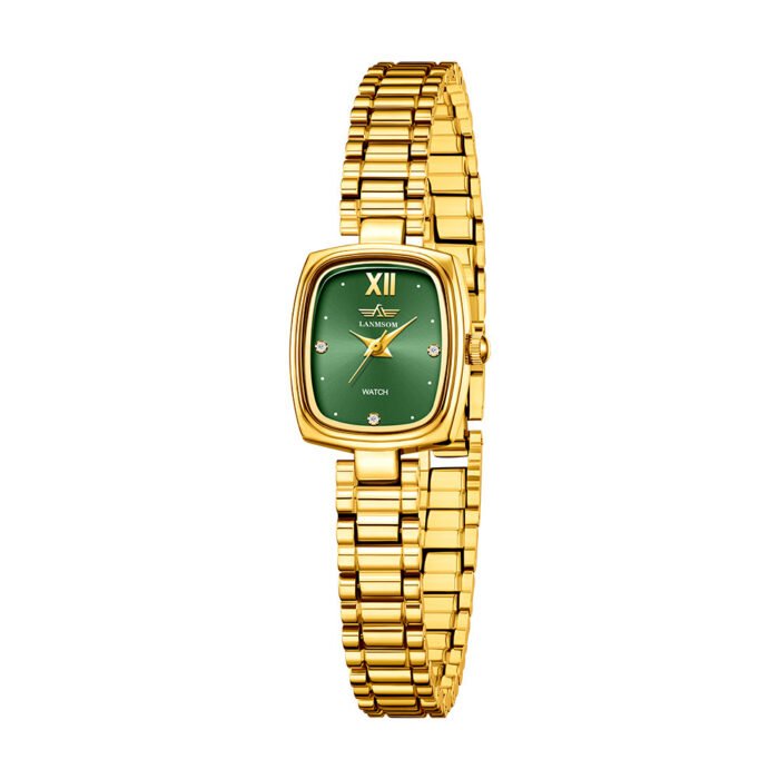 Niche Vintage Petite Gold Watch For Women - Image 3