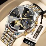 Waterproof Multifunctional Trendy High-end Luminous Men's Quartz Watch - Image 2