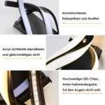 Creative LED Wall Light Black - 22W 3-Color Change Bedroom Indoor WallLamp UK - Image 2