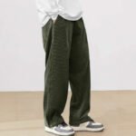 Men's Drawstring Trousers Casual Loose-fitting Pockets Straight Pants Sports Clothing - Image 2