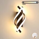 Creative LED Wall Light Black - 22W 3-Color Change Bedroom Indoor WallLamp UK - Image 9