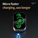 YD03 Wireless Bluetooth-compatible Headset TWS Large Screen Smart Digital Display In Ear Breathing Light - Image 5