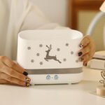 Elk Flame Humidifier Diffuser Mute Household Atmosphere Lamp Christmas Home Decorations - Image 10