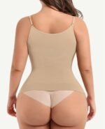 Seamless Tummy Control Shaping Top For Women - Image 4