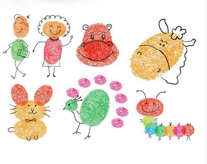 New Hot Selling Kindergarten Finger Print Mud Non-toxic Washable Pigment - Image 4