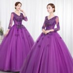 Fantasy Forest Pettiskirt Long Evening Dress - Image 2