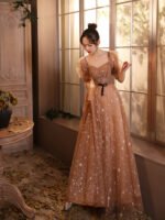 Banquet Host Long Pettiskirt French Evening Dress - Image 3