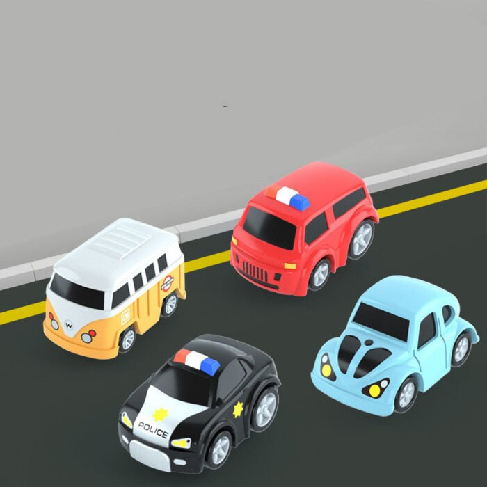 Cars Pass Through Big Adventure Parking Lot Rail Car Toy Car Track Kids Toy - Image 5