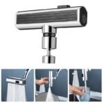 Kitchen Faucet Waterfall Outlet Splash Proof Universal Rotating Bubbler Multifunctional Water Nozzle Extension Kitchen Gadgets