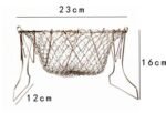 Deep Fry Basket Stainless Steel Multi-function Foldable Chef Cooking Basket Flexible Kitchen Tool for Fried Food Washing Fruits Vegetables - Image 7