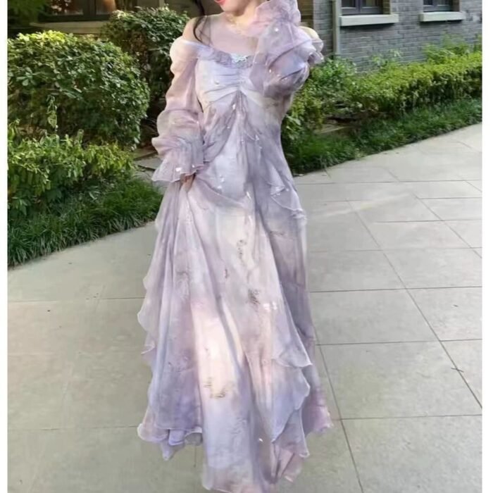 Stylish Minimalist And Elegant Womens Dress - Image 3