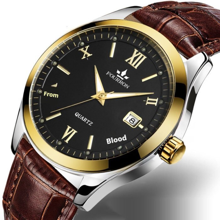 Simple Leather Watch - Image 3