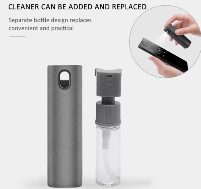 2 In 1 Phone Computer Screen Cleaner Kit For Screen Dust Removal Microfiber Cloth Set - Image 7