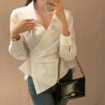 Sexy Yet Understated Fitted Blouse For Women - Image 5