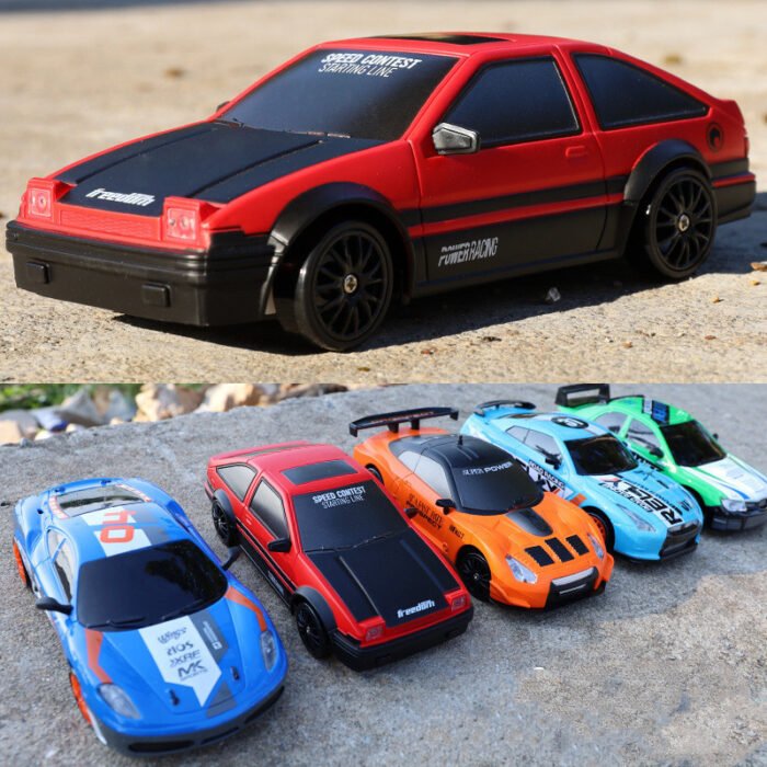 2.4G Drift Rc Car 4WD RC Drift Car Toy Remote Control GTR Model AE86 Vehicle Car RC Racing Car Toy For Children Christmas Gifts - Image 6
