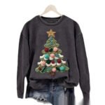 Womens FallWinter Crew Neck Sweatshirt - Image 3