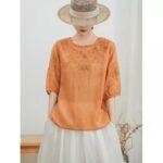 Summer-style Loose Slimming Pullover Top - Image 9