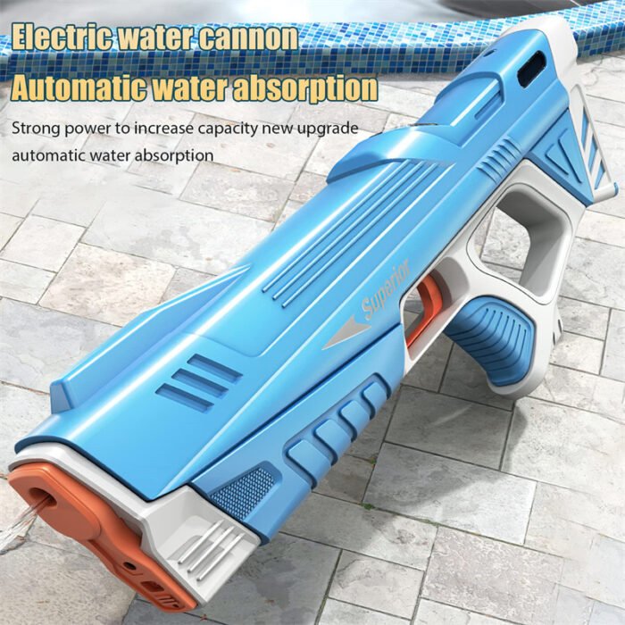 Summer Full Automatic Electric Water Gun Toy Induction Water Absorbing High-Tech Burst Water Gun Beach Outdoor Water Fight Toys - Image 9