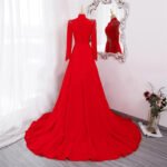 New Long Sleeve Formal Evening Party Dress - Image 4