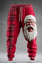 Mens Stylish Casual Printed Drawstring Sweatpants - Image 8