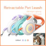 Dog Leash Retractable Leash And Dog Collar Spotlight Automatic Pet Dog Cat Traction Rope For Small Medium Dogs Pet Product - Image 10