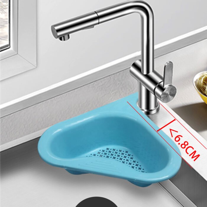 Household Sink Hanging Fruit And Vegetable Filter Water Drain Basket Kitchen Dry And Wet Separation Swan Drain Basket - Image 3