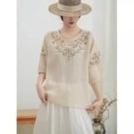 Summer-style Loose Slimming Pullover Top - Image 3