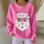 Womens FallWinter Crew Neck Sweatshirt - Image 7