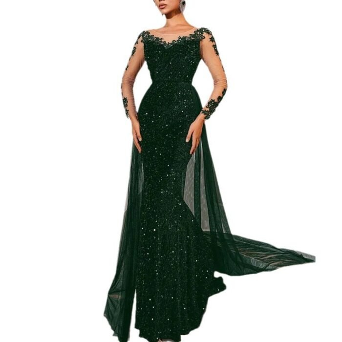 Women's Dance Lace Party Evening Dress - Image 3