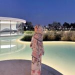 New Printed  Closed-toe  Long-sleeve Fashionable Casual Long Coat - Image 4