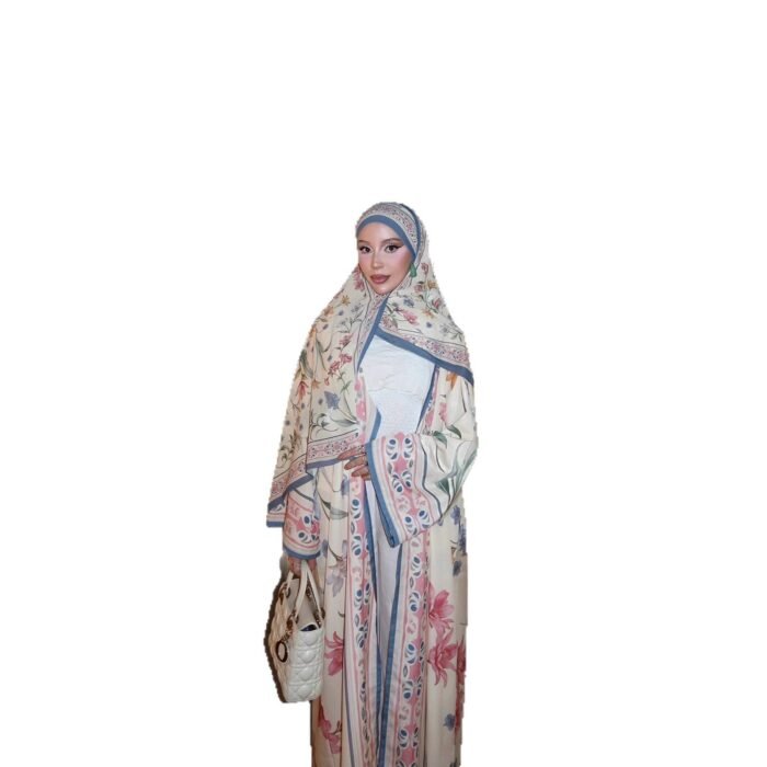 New Printed  Closed-toe  Long-sleeve Fashionable Casual Long Coat - Image 5