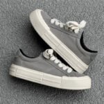 Women's Canvas Platform Casual Sports Skate Shoes - Image 2