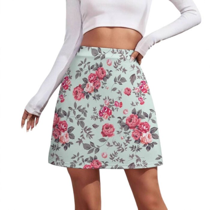 Stylish A-line Printed Skirt For Women - Image 6