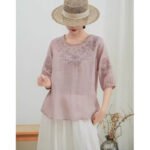 Summer-style Loose Slimming Pullover Top - Image 6