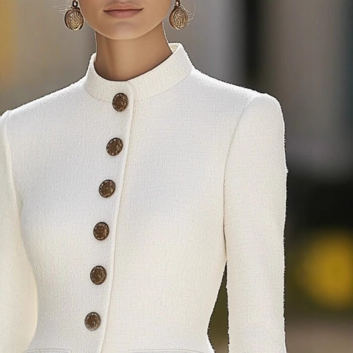 New Elegant Stylish And Minimalist Short Jacket - Image 2