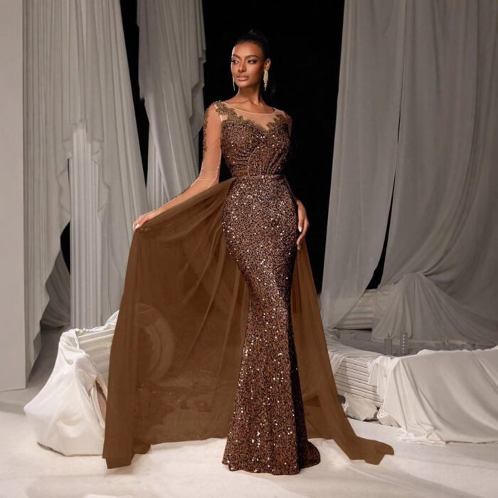 Women's Dance Lace Party Evening Dress - Image 4